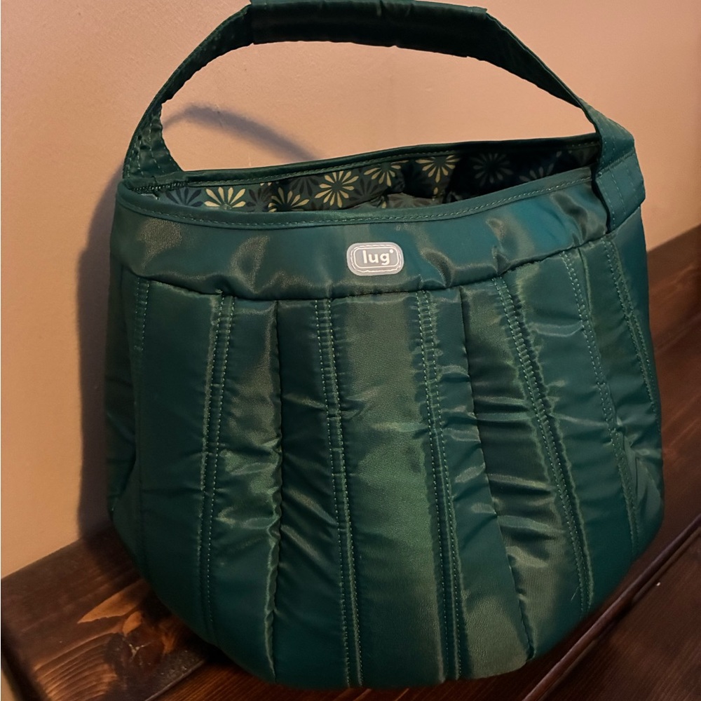 Lug Wickedly Green Pumpkin Tote-Mini Bag. NWOT - Picture 2 of 3